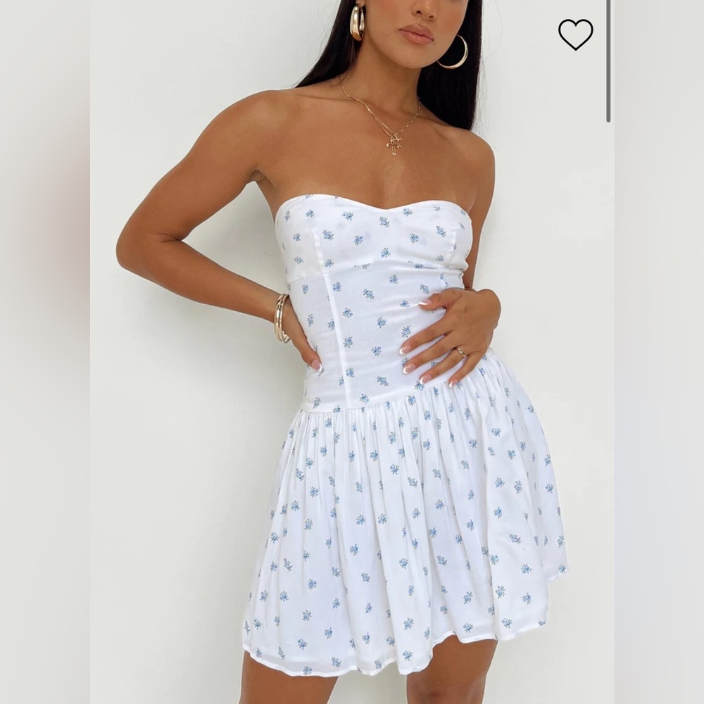 Princess Polly Bette Strapless Mini Dress